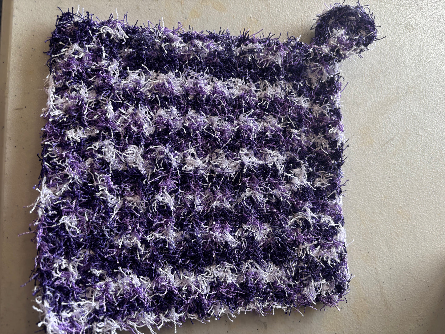 Purple “Vineyard” Textured Scrubby