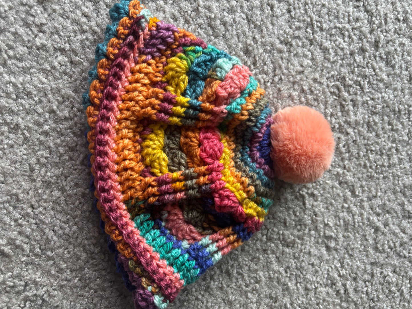 Mango Swirl Beanie