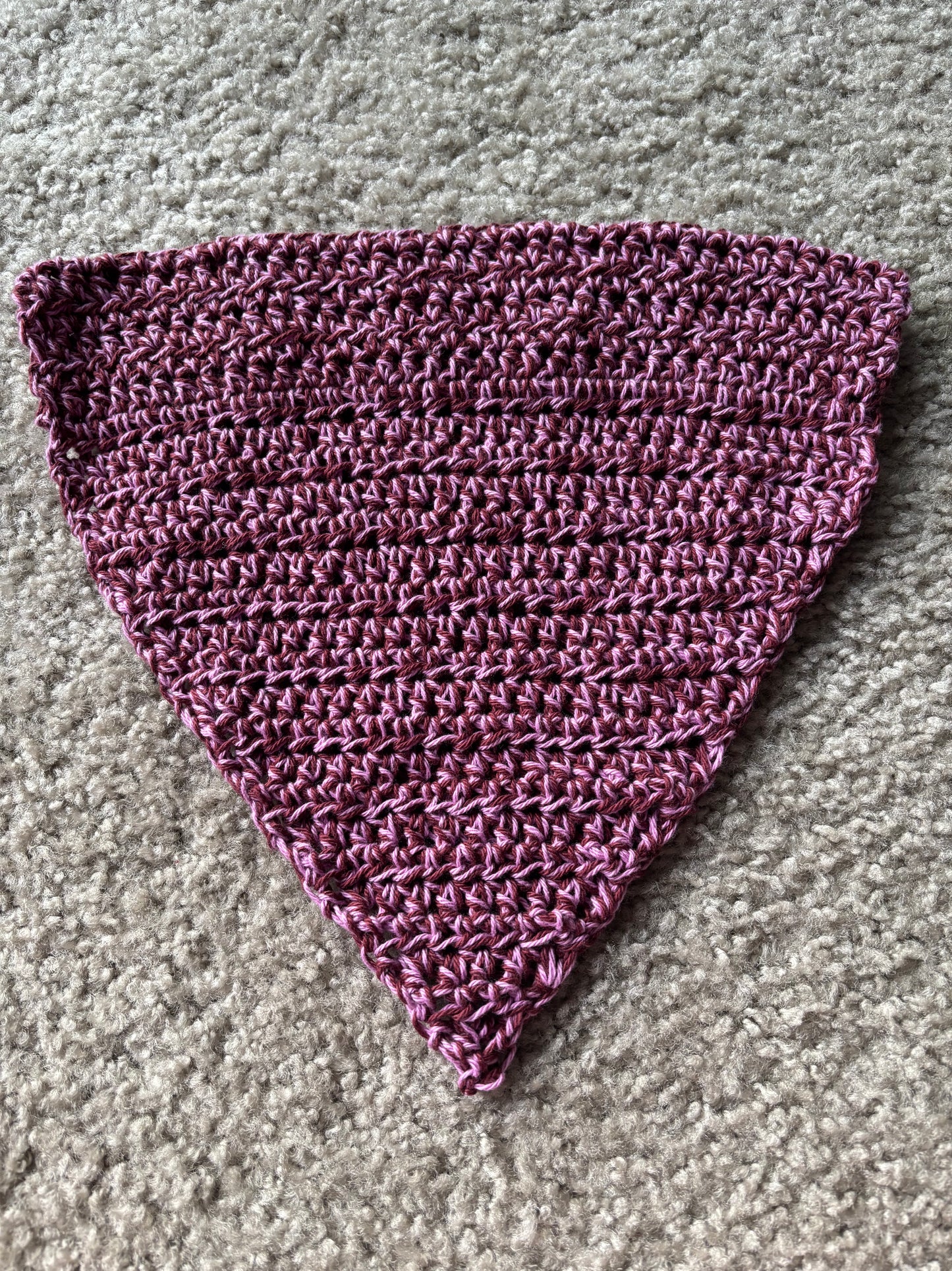 Plum Passion XXL Slip-On Dog Bandana