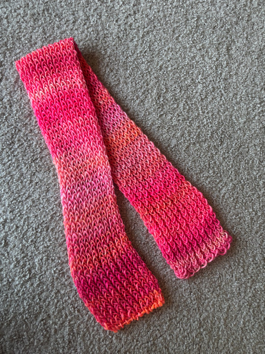 Glowing Grapefruit Handcrafted Scarf