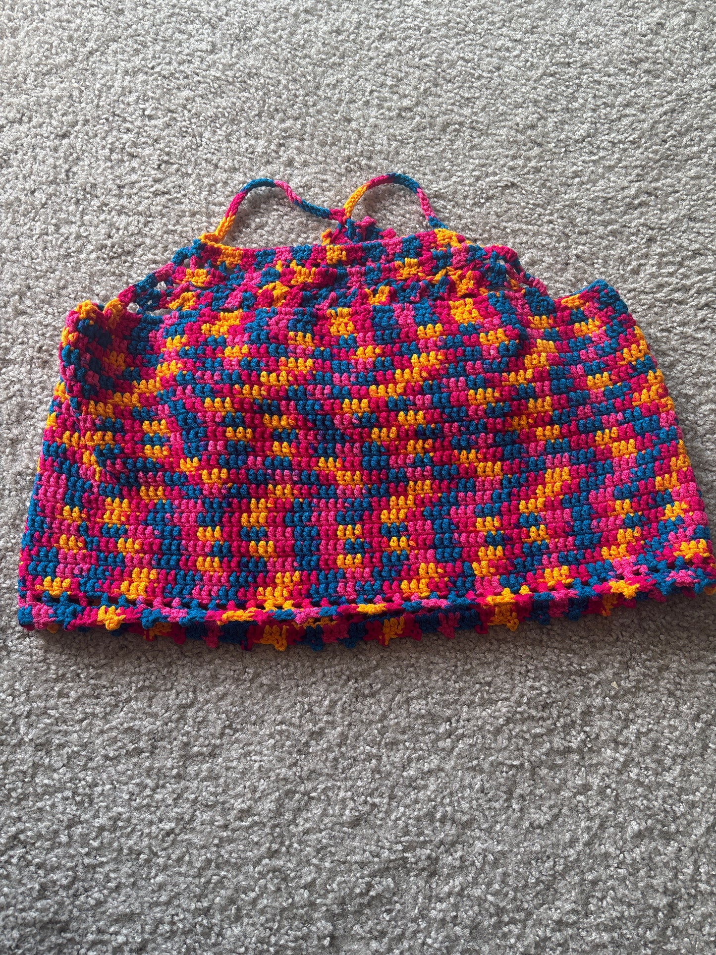 Handmade Crochet Racerback Top – Nourah Pattern