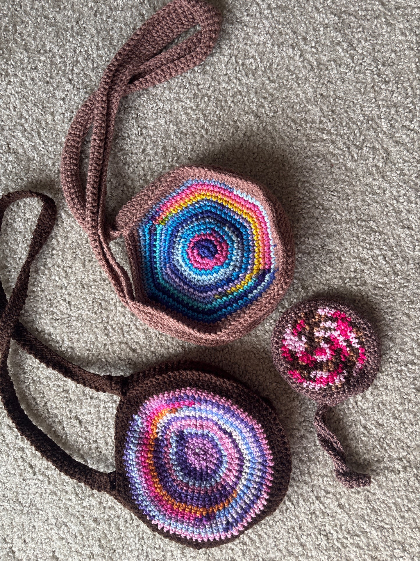 🍩 Spiral Donut Bags