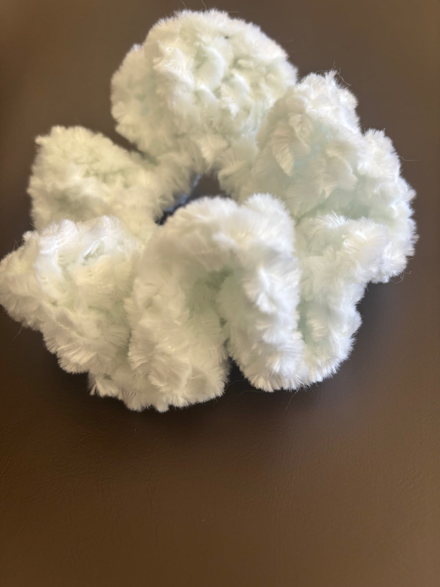 Glow-in-the-Dark Chenille Scrunchie