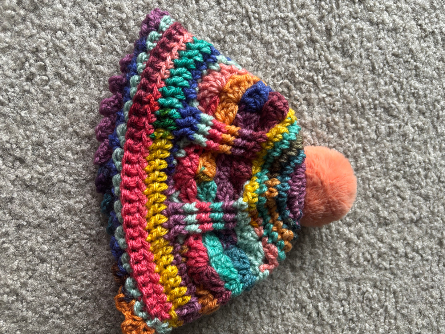 Mango Swirl Beanie