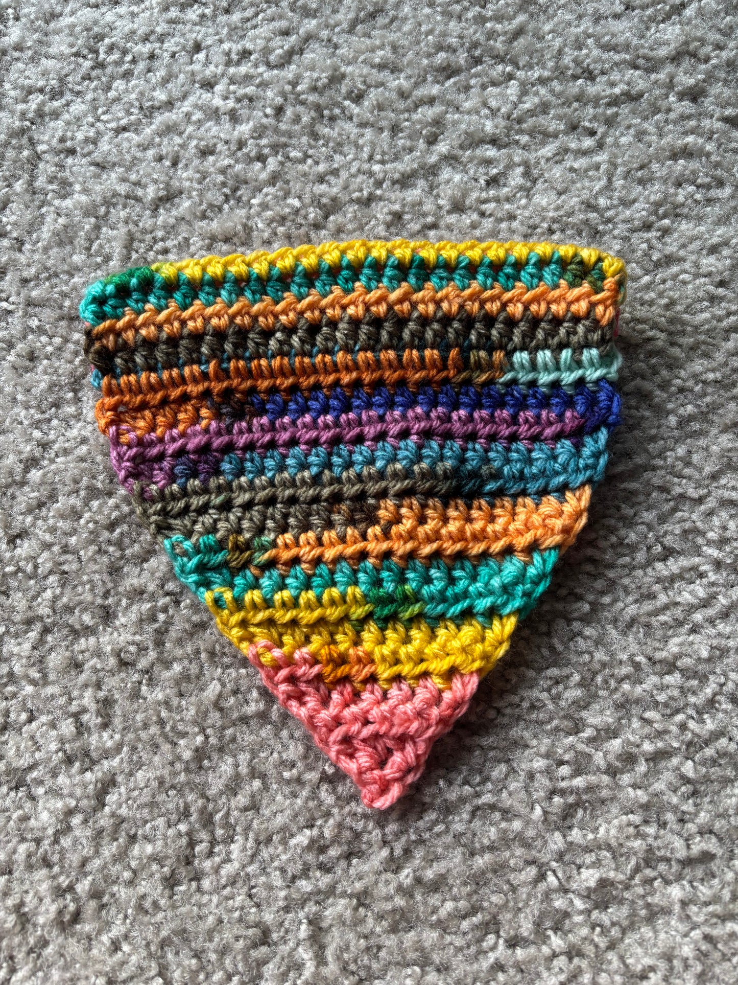 Mango Tango Slip-On Dog Bandana (Size Medium)