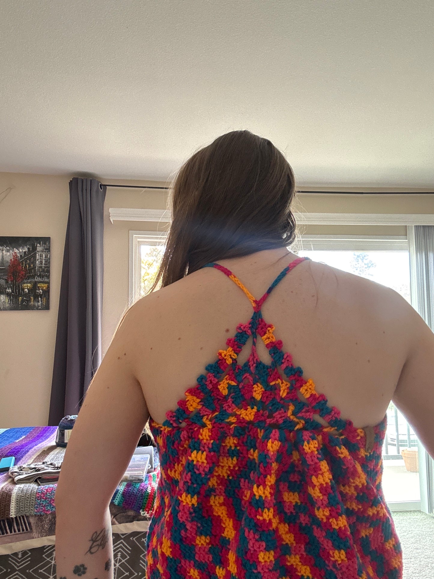Handmade Crochet Racerback Top – Nourah Pattern