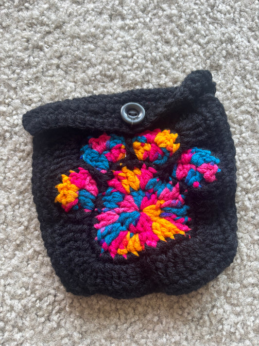 Neon Paws Mini Pouch
