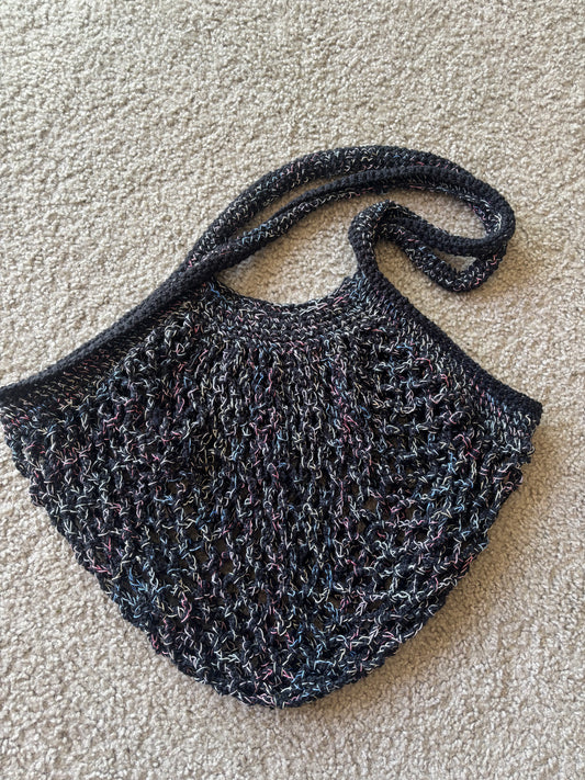 Midnight Stardust Market Bag